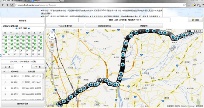 高雄美利達經典百K自行車賽事,採用捷銳行動科技雲端GPS衛星定位系統